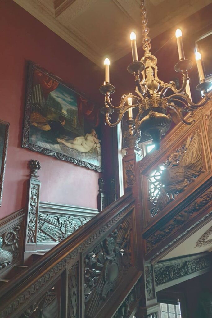 gothic staircase stuart 17th century seventeenth civil war charles ii ham house